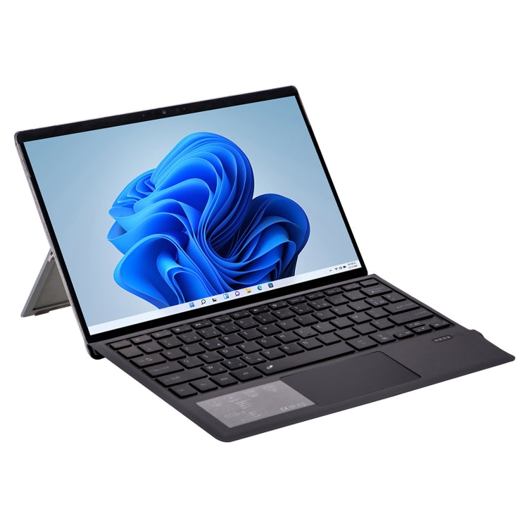 1089DC-PT Portuguese Backlit Magnetic Bluetooth 3.0 Keyboard for Microsoft Surface Pro 7 / 6 / 2017 / 4 / 3(Grey) - Others Keyboard by PMC Jewellery | Online Shopping South Africa | PMC Jewellery | Buy Now Pay Later Mobicred