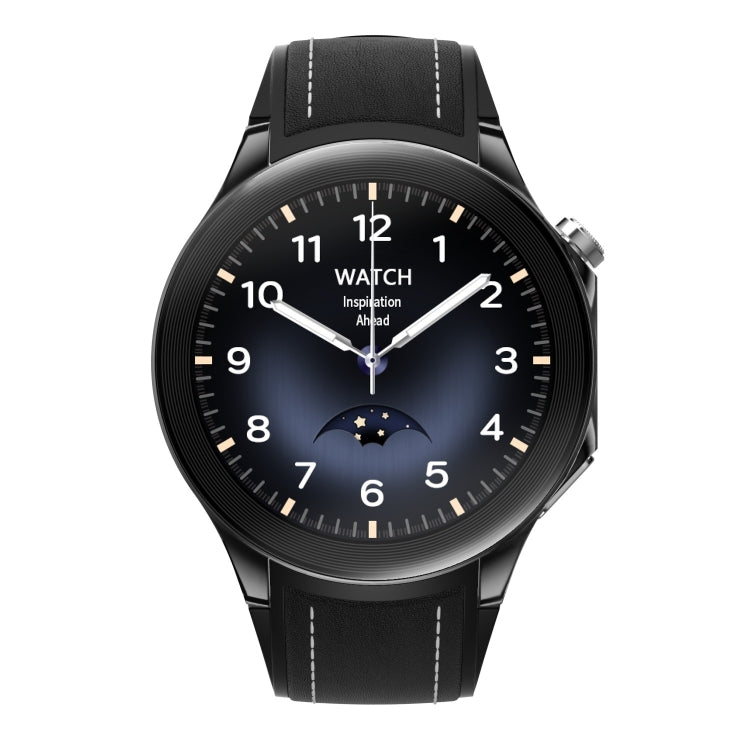 HD Watch X 1.43 inch IP68 BT5.3 Sport Smart Watch, Support Bluetooth Call / Sleep / Blood Oxygen / Heart Rate / Blood Pressure Health Monitor(Black Leather + Black Silicone Strap) - Smart Watches by PMC Jewellery | Online Shopping South Africa | PMC Jewellery | Buy Now Pay Later Mobicred