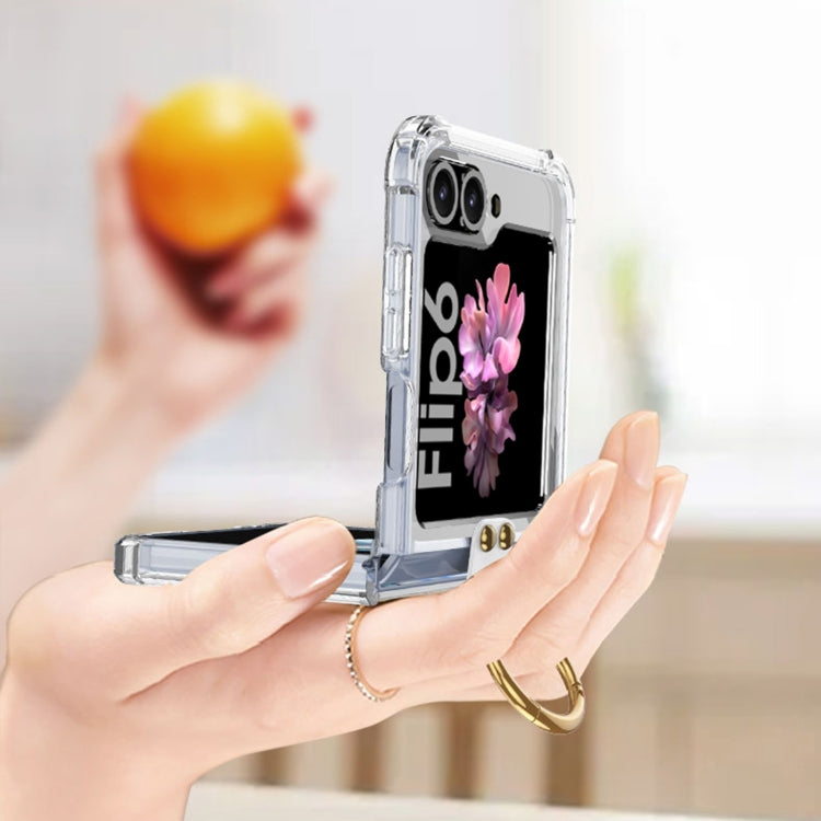 For Samsung Galaxy Z Flip6 / Flip7 FE GKK Airbag Ring Full Coverage Phone Case(Orange) - free shipping - PMC Jewellery - Order now!