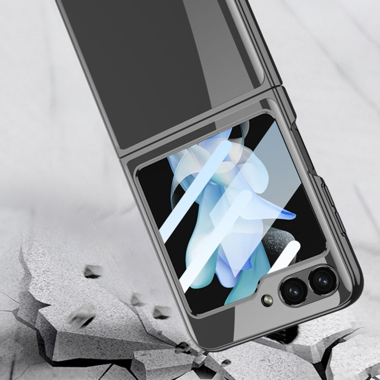 For Samsung Galaxy Z Flip6 / Flip7 FE GKK Integrated Electroplating Full Coverage Phone Case(Blue) - free shipping - PMC Jewellery - Order now!
