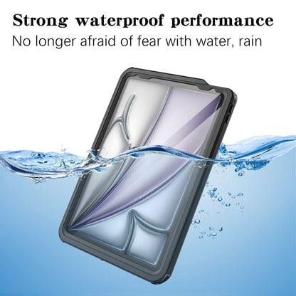 For iPad Air 11 2024 / Air 5 / 4 RedPepper IP68 Waterproof PC + TPU Tablet  Case(Black) - iPad Air 11 2024 Cases by RedPepper | Online Shopping South Africa | PMC Jewellery | Buy Now Pay Later Mobicred