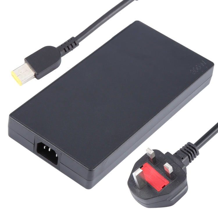 300W 20V 15A Laptop Notebook Power Adapter For Lenovo Big Square USB, Plug:UK Plug - For Lenovo by PMC Jewellery | Online Shopping South Africa | PMC Jewellery | Buy Now Pay Later Mobicred