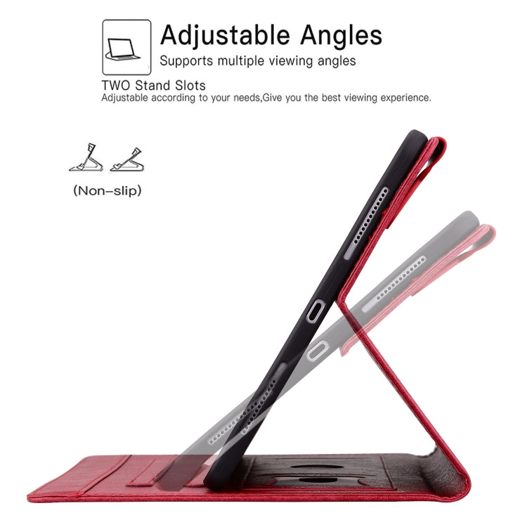 For Honor Pad 8 Cat Buckle Leather Tablet Case(Red) - Honor by PMC TechLife | Online Shopping South Africa | PMC TechLife | Buy Now Pay Later Mobicred