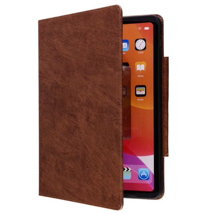 For Honor Pad X9 / X8 Pro Cat Buckle Leather Tablet Case(Brown) - Honor by PMC TechLife | Online Shopping South Africa | PMC TechLife | Buy Now Pay Later Mobicred