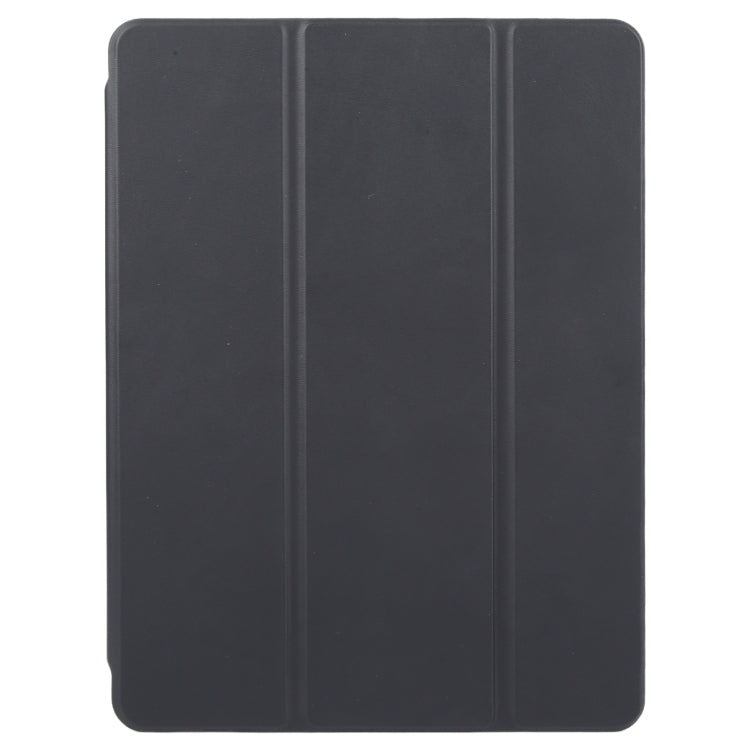 For iPad Air 11 2024 / Air 5 / Air 4 GEBEI Acrylic TPU 3-folding Rotating Smart Tablet Leather Case withh Pen Slot(Black) - iPad Air 11 2024 Cases by GEBEI | Online Shopping South Africa | PMC Jewellery | Buy Now Pay Later Mobicred