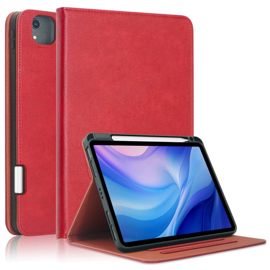 For iPad Air 11 2025 / 2024 Front Stand Smart TPU Leather Tablet Case(Red) - iPad Air 11 2025 / 2024 Cases by PMC Jewellery | Online Shopping South Africa | PMC Jewellery | Buy Now Pay Later Mobicred