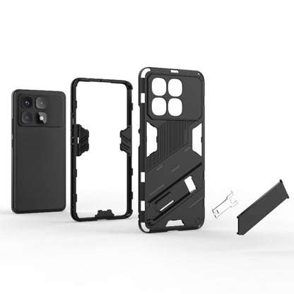 For Redmi K70 Ultra Global Punk Armor 2 in 1 PC + TPU Phone Case with Holder(White) - Xiaomi Cases by PMC Jewellery | Online Shopping South Africa | PMC Jewellery | Buy Now Pay Later Mobicred