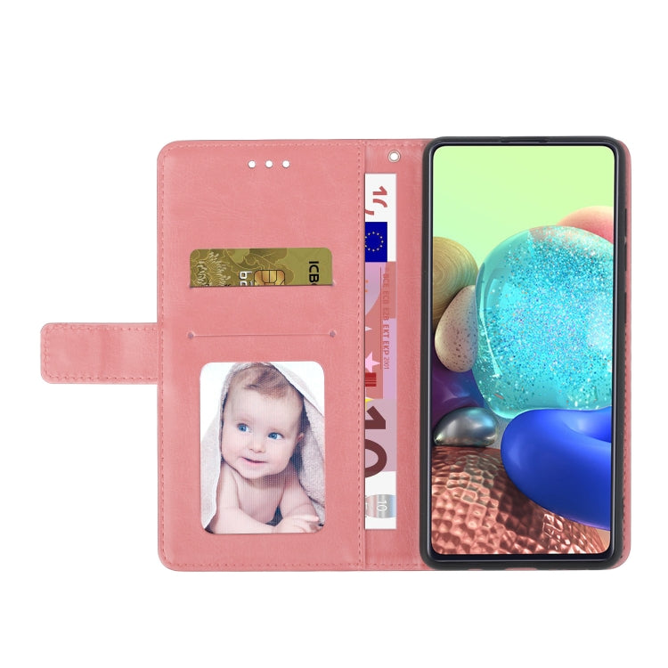 For Samsung Galaxy S25 5G Y-shaped Pattern Flip Leather Phone Case(Pink) - Galaxy S25 5G Cases by PMC Jewellery | Online Shopping South Africa | PMC Jewellery | Buy Now Pay Later Mobicred