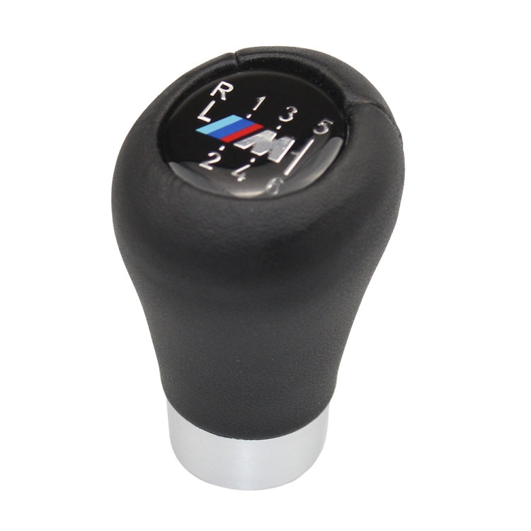 For BMW 3 Series E90 Round Car Gear Lever Leather Gear Shift Knob, Style:6 Speed - Shift Knob by PMC Jewellery | Online Shopping South Africa | PMC Jewellery | Buy Now Pay Later Mobicred