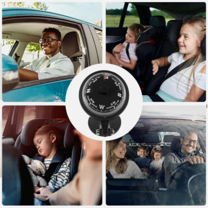 Nisa LC500 Car Compass Ball Car Decoration - Clocks & Car Meters by PMC Jewellery | Online Shopping South Africa | PMC Jewellery | Buy Now Pay Later Mobicred