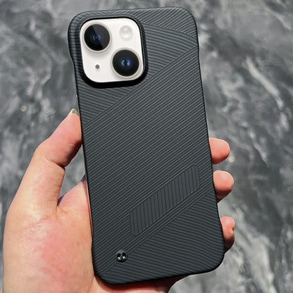 For iPhone 13 Carbon Fiber Frameless Cooling Phone Case(Black) - iPhone 13 Cases by PMC Jewellery | Online Shopping South Africa | PMC Jewellery | Buy Now Pay Later Mobicred