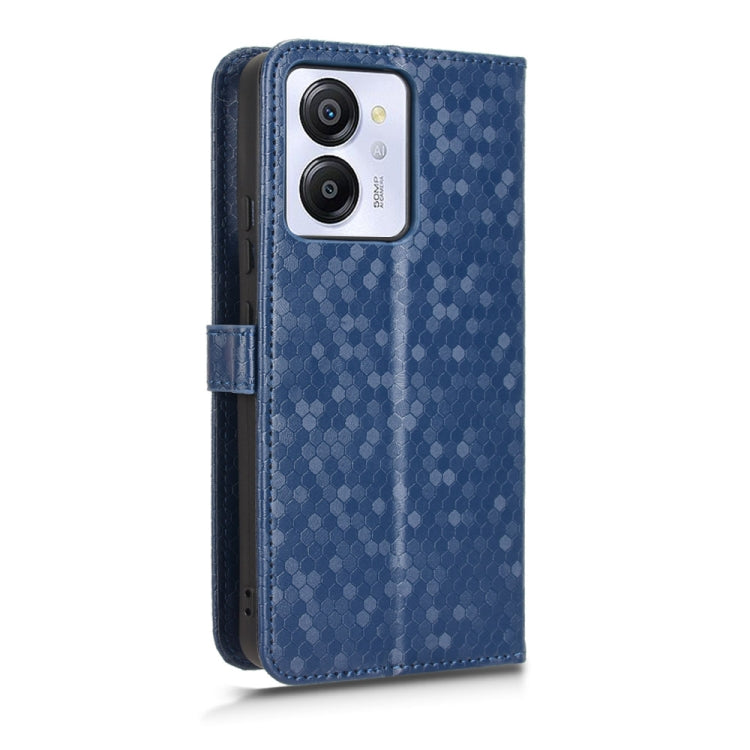 For Blackview Oscal Modern 8 / Color 8 Honeycomb Dot Texture Leather Phone Case(Blue) - More Brand by PMC Jewellery | Online Shopping South Africa | PMC Jewellery | Buy Now Pay Later Mobicred