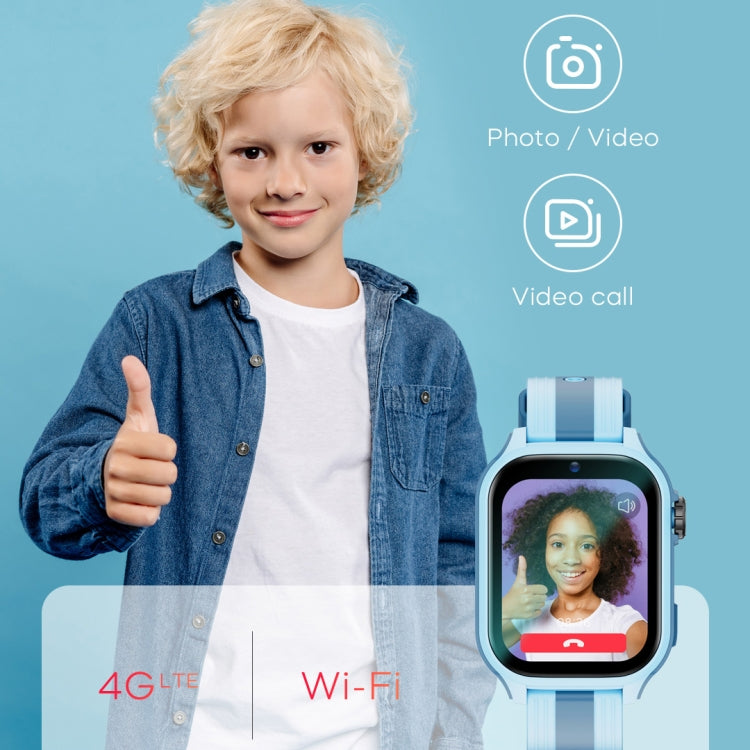 LEMFO K36 1.83 inch IPX7 Children Sport Smart Watch, Support Video Call / Message Notification / GPS / WiFi(Purple) - Smart Watches by LEMFO | Online Shopping South Africa | PMC Jewellery | Buy Now Pay Later Mobicred