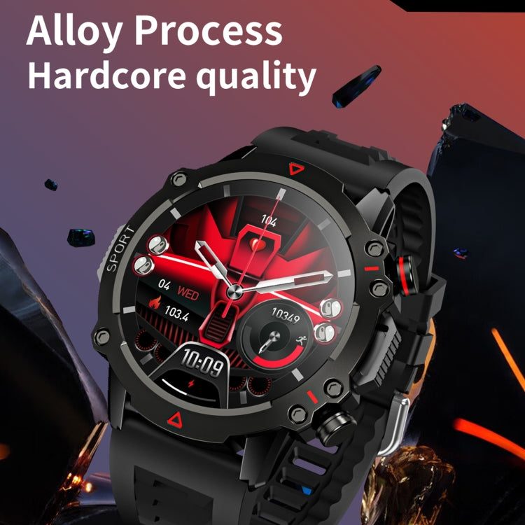 LEMFO TF10 Pro 1.53 inch BT5.2 IP67 Sport Smart Watch, Support Bluetooth Call / Sleep / Blood Oxygen / Heart Rate / Long Sitting Health Monitor(Black) - Smart Watches by LEMFO | Online Shopping South Africa | PMC Jewellery | Buy Now Pay Later Mobicred