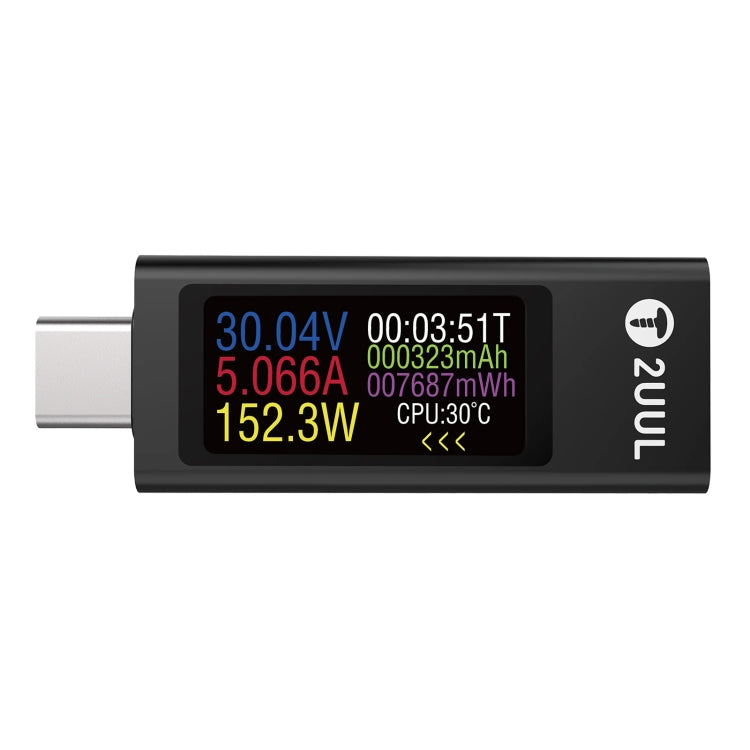 2UUL Charging Mate Type-C Mini Charging Detector with Bidirectional Current Test - Test Tools by 2UUL | Online Shopping South Africa | PMC TechLife | Buy Now Pay Later Mobicred