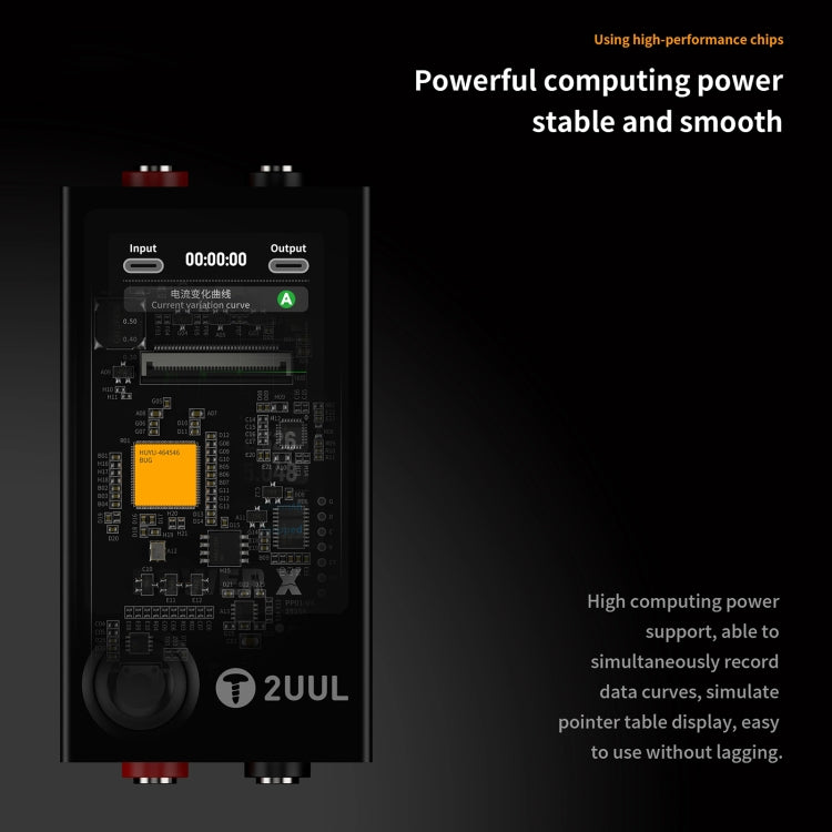 2UUL PW11 Power X High Refresh Full-color Screen Power PCB Detector - free shipping - PMC TechLife - Order now!