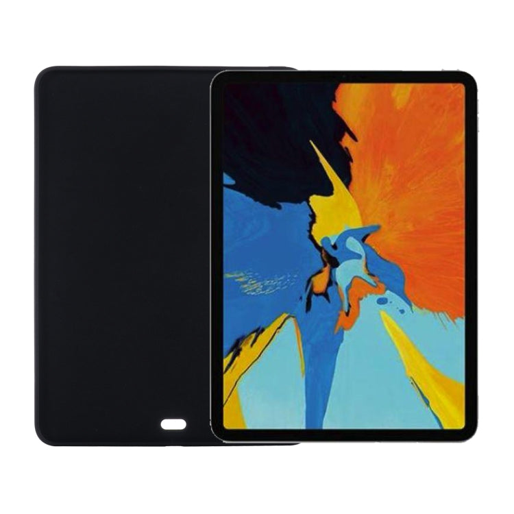 For iPad Air 13 2024 Pure Color Liquid Silicone Shockproof Tablet Case(Black) - iPad Air 13 2024 Cases by PMC Jewellery | Online Shopping South Africa | PMC Jewellery | Buy Now Pay Later Mobicred