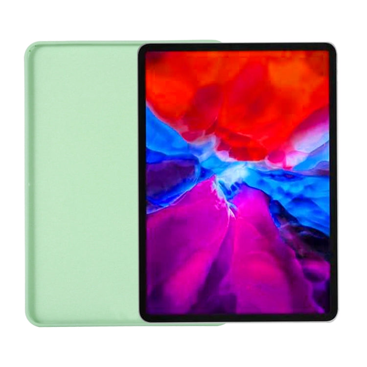 For iPad Pro 13 2024 Pure Color Liquid Silicone Shockproof Tablet Case(Green) - iPad Pro 13 2024 Cases by PMC Jewellery | Online Shopping South Africa | PMC Jewellery | Buy Now Pay Later Mobicred