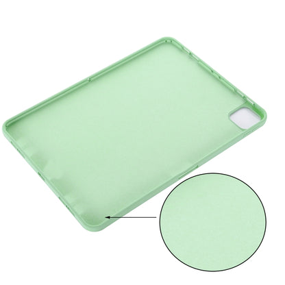 For iPad Pro 13 2024 Pure Color Liquid Silicone Shockproof Tablet Case(Green) - iPad Pro 13 2024 Cases by PMC Jewellery | Online Shopping South Africa | PMC Jewellery | Buy Now Pay Later Mobicred