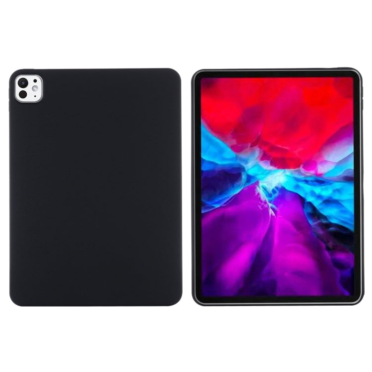 For iPad Pro 11 2024 Pure Color Liquid Silicone Shockproof Tablet Case(Black) - iPad Pro 11 2024 Cases by PMC Jewellery | Online Shopping South Africa | PMC Jewellery | Buy Now Pay Later Mobicred