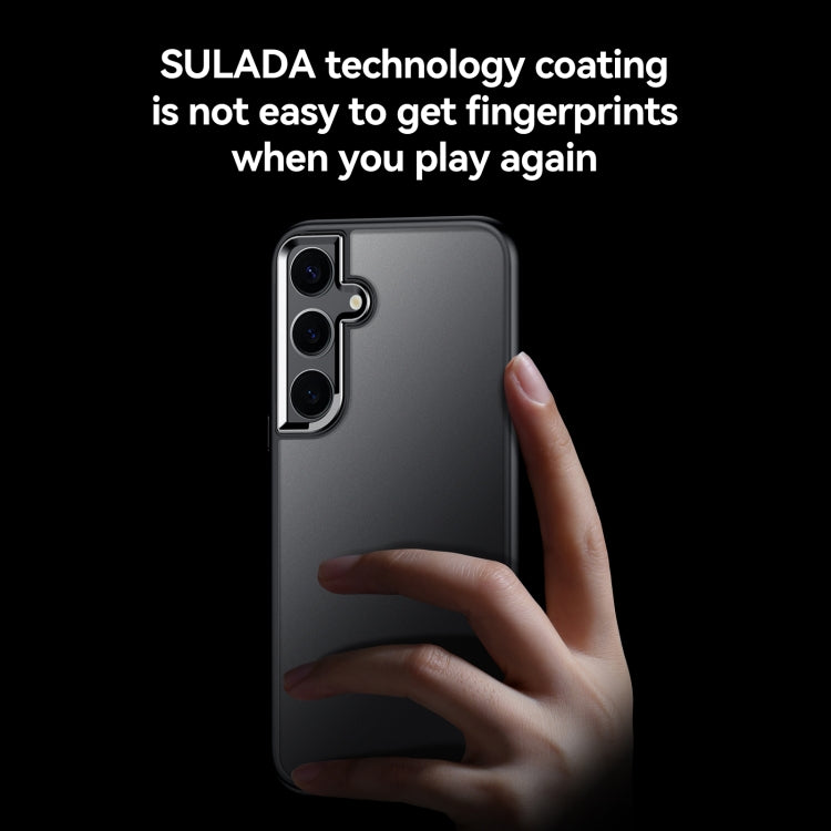 For Samsung Galaxy S24+ 5G SULADA Skin Feel Matte Shockproof Phone Case(Purple) - Galaxy S24+ 5G Cases by SULADA | Online Shopping South Africa | PMC Jewellery | Buy Now Pay Later Mobicred