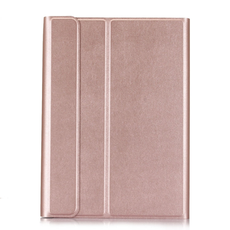 ST870S For Samsung Galaxy Tab S7 T870/T875 11 inch 2020 Ultra-thin Detachable Bluetooth Keyboard Leather Tablet Case with Stand & Sleep Function & Backlight(Rose Gold) - Samsung Keyboard by PMC TechLife | Online Shopping South Africa | PMC TechLife