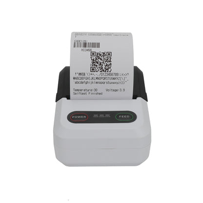 BT-583 58mm USB-C/Type-C + Bluetooth Portable Thermal Printer, Specification:EU Plug(Blue White) - Printer by PMC Jewellery | Online Shopping South Africa | PMC Jewellery | Buy Now Pay Later Mobicred