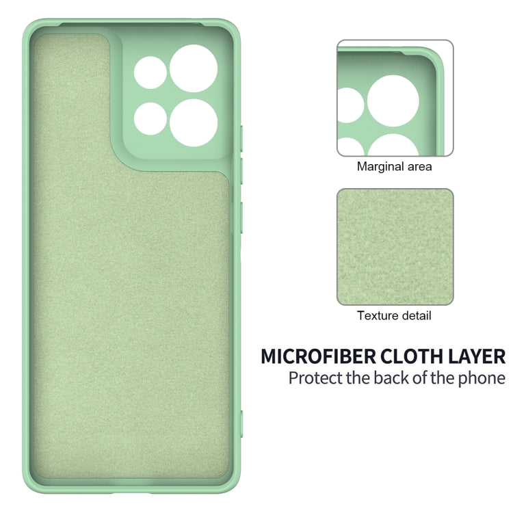 For Motorola Edge 50 Solid Color Liquid Silicone Dropproof Full Coverage Phone Case(Green) - free shipping - PMC TechLife - Order now!