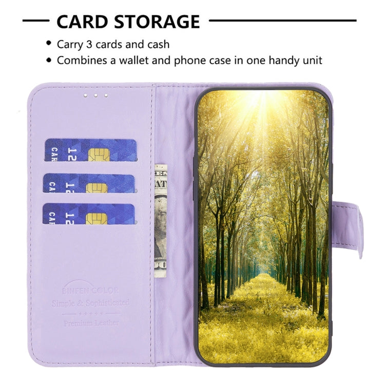 For Samsung Galaxy S25 5G Diamond Lattice Wallet Flip Leather Phone Case(Purple) - Galaxy S25 5G Cases by PMC Jewellery | Online Shopping South Africa | PMC Jewellery | Buy Now Pay Later Mobicred