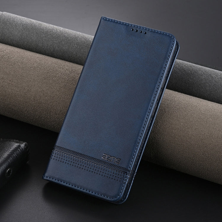 For Samsung Galaxy S24 FE 5G AZNS Magnetic Calf Texture Flip Leather Phone Case(Dark Blue) - Galaxy S24 FE 5G Cases by AZNS | Online Shopping South Africa | PMC Jewellery | Buy Now Pay Later Mobicred