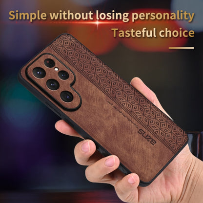 For Samsung Galaxy S25 Ultra 5G AZNS 3D Embossed Skin Feel Phone Case(Brown) - Galaxy S25 Ultra 5G Cases by AZNS | Online Shopping South Africa | PMC Jewellery | Buy Now Pay Later Mobicred