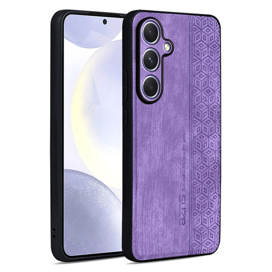 For Samsung Galaxy S25+ 5G AZNS 3D Embossed Skin Feel Phone Case(Purple) - Galaxy S25+ 5G Cases by AZNS | Online Shopping South Africa | PMC Jewellery | Buy Now Pay Later Mobicred