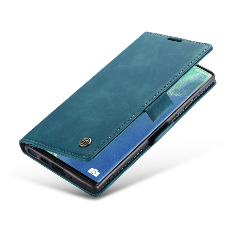 For Samsung Galaxy Note20 CaseMe Multifunctional Horizontal Flip Leather Case, with Card Slot & Holder & Wallet(Blue) - Galaxy Note20 Cases by CaseMe | Online Shopping South Africa | PMC Jewellery | Buy Now Pay Later Mobicred