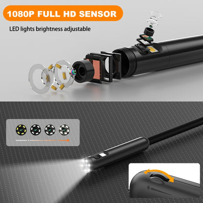 Y15 8mm Single Camera WiFi Connected Hard Cable HD Industrial Endoscope, Length:3.5m(Black) -  by PMC Jewellery | Online Shopping South Africa | PMC Jewellery | Buy Now Pay Later Mobicred