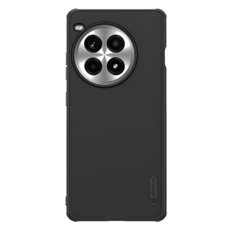 For OnePlus Ace 3 Pro NILLKIN Frosted Shield Pro PC + TPU Phone Case(Black) - OnePlus Cases by NILLKIN | Online Shopping South Africa | PMC Jewellery | Buy Now Pay Later Mobicred