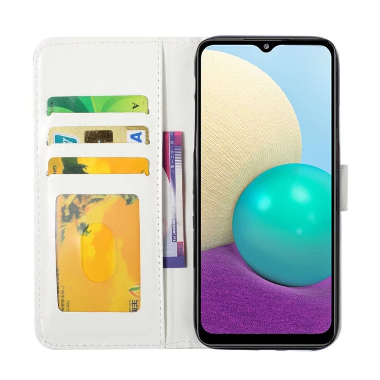 For Samsung Galaxy S25 5G Oil Embossed 3D Drawing Leather Phone Case(Feather) - Galaxy S25 5G Cases by PMC TechLife | Online Shopping South Africa | PMC TechLife | Buy Now Pay Later Mobicred