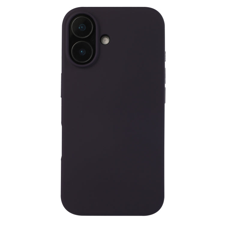 For iPhone 16 Plus Liquid Silicone Phone Case(Berry Purple) - iPhone 16 Plus Cases by PMC Jewellery | Online Shopping South Africa | PMC Jewellery | Buy Now Pay Later Mobicred