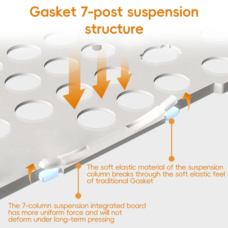 LANGTU L98 Wireless RGB Tri-mode Mechanical Gaming Keyboard(Blue) - free shipping - PMC Jewellery - Order now!