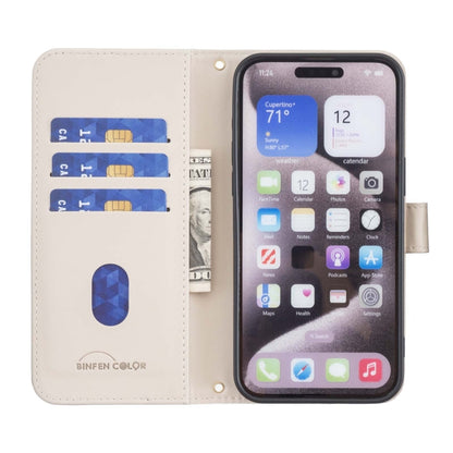 For Redmi K70 / K70 Pro Square Texture Leather Phone Case(Beige) - Xiaomi Cases by PMC Jewellery | Online Shopping South Africa | PMC Jewellery | Buy Now Pay Later Mobicred