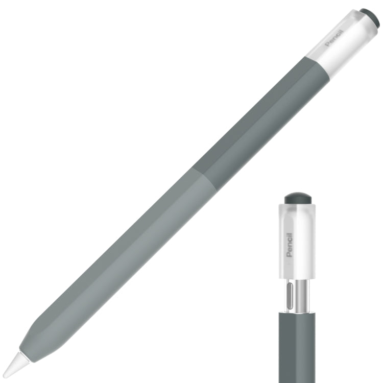 For Apple Pencil USB-C Gradient Silicone Stylus Protective Case(Grey) - free shipping - PMC Jewellery - Order now!