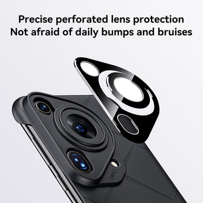 For Huawei Pura 70 Pro Borderless Upshrink Camera Protection Magnetic Phone Case(Green) - Huawei Cases by PMC Jewellery | Online Shopping South Africa | PMC Jewellery | Buy Now Pay Later Mobicred