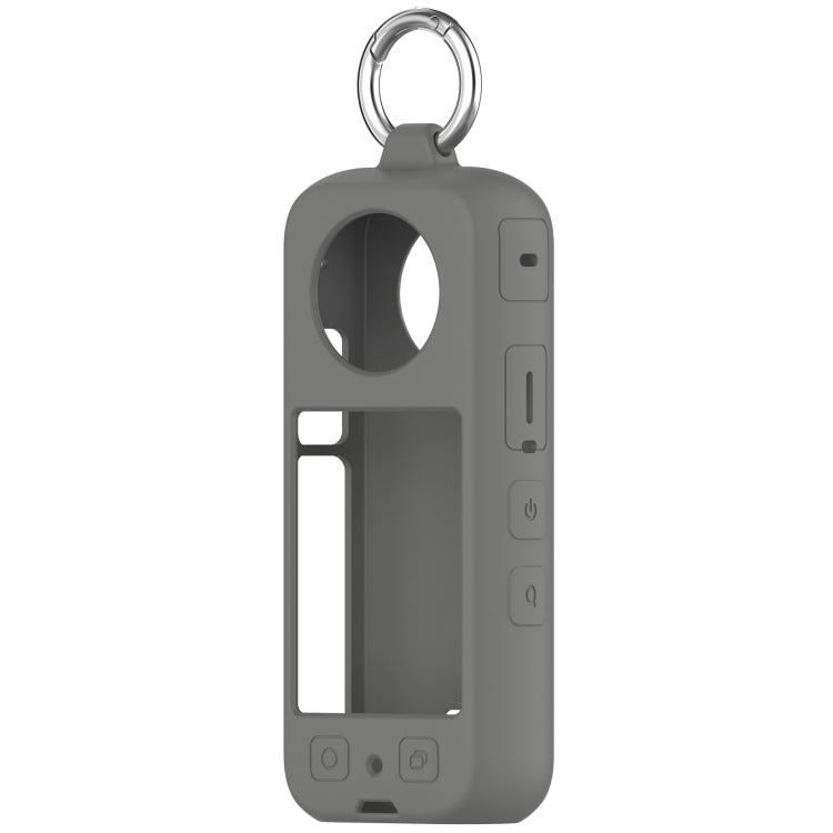 For Insta 360 X4 Portable Silicone Protective Case(Dark Grey) - Case & Bags by PMC Jewellery | Online Shopping South Africa | PMC Jewellery | Buy Now Pay Later Mobicred