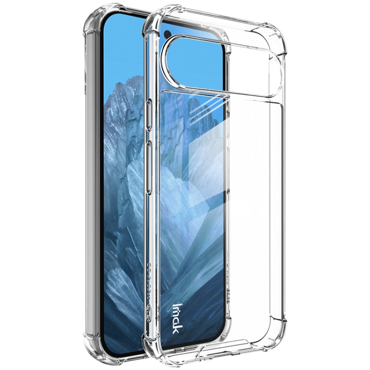 For Google Pixel 9 / Pixel 9 Pro IMAK Space Shield PC + TPU Airbag Shockproof Phone Case(Transparent) - Google Cases by imak | Online Shopping South Africa | PMC Jewellery | Buy Now Pay Later Mobicred