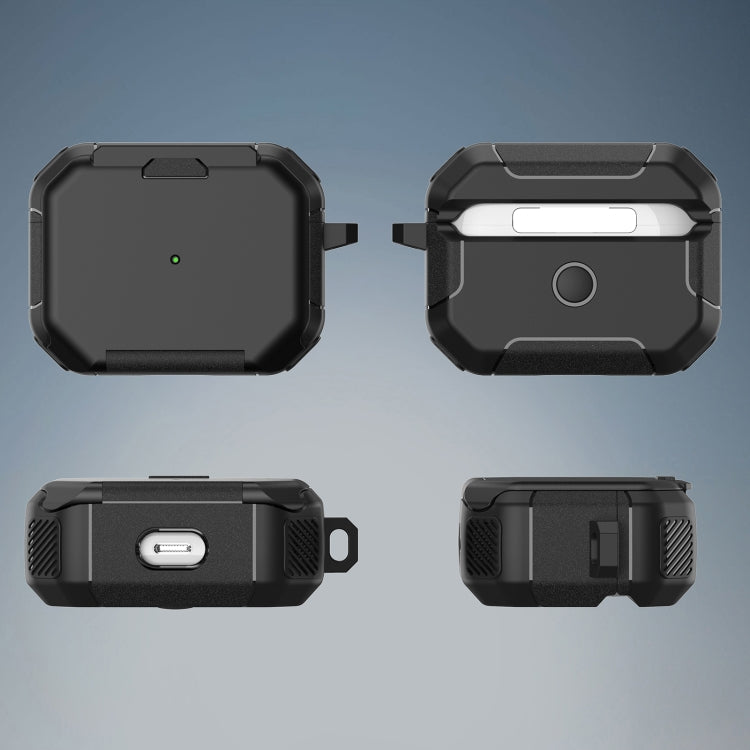 For AirPods Pro Phone Holder Design Earbuds Box Protective Case(Black) - free shipping - PMC Jewellery - Order now!