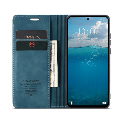 For Redmi 13 CaseMe 013 Multifunctional Horizontal Flip Leather Phone Case(Blue) - Redmi 13 Cases by CaseMe | Online Shopping South Africa | PMC Jewellery | Buy Now Pay Later Mobicred