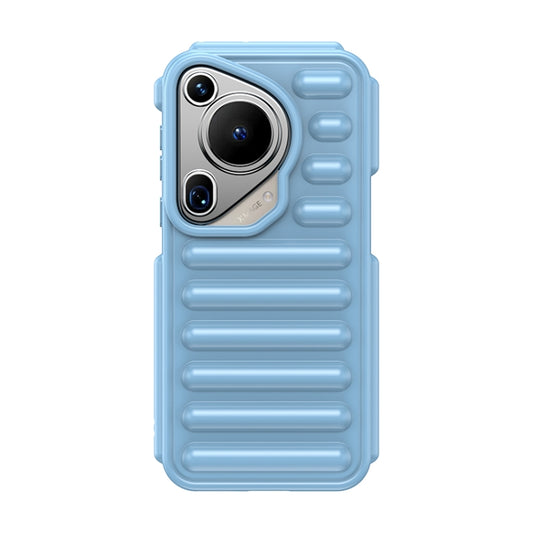 For Huawei Pura 70 Ultra Capsule Series Candy Color TPU Phone Case(Blue) - Huawei Cases by PMC Jewellery | Online Shopping South Africa | PMC Jewellery | Buy Now Pay Later Mobicred