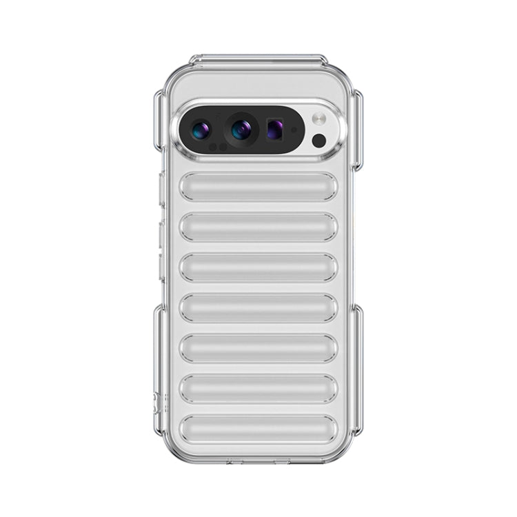 For Google Pixel 9 Pro Capsule Series Candy Color TPU Phone Case(Transparent) - Google Cases by PMC Jewellery | Online Shopping South Africa | PMC Jewellery | Buy Now Pay Later Mobicred