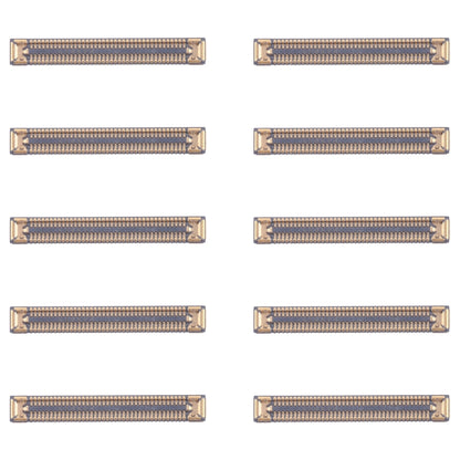 For Samsung Galaxy A25 SM-A256B 10pcs Motherboard LCD Display FPC Connector - Galaxy A Series Parts by PMC Jewellery | Online Shopping South Africa | PMC Jewellery | Buy Now Pay Later Mobicred