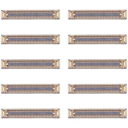 For Samsung Galaxy S24 SM-S921B 10pcs Motherboard LCD Display FPC Connector - Galaxy S Series Parts by PMC Jewellery | Online Shopping South Africa | PMC Jewellery | Buy Now Pay Later Mobicred