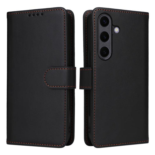 For Samsung Galaxy S25+ 5G BETOPNICE BN-005 2 in 1 Detachable Imitate Genuine Leather Phone Case(Black) - Galaxy S25+ 5G Cases by BETOPNICE | Online Shopping South Africa | PMC Jewellery | Buy Now Pay Later Mobicred